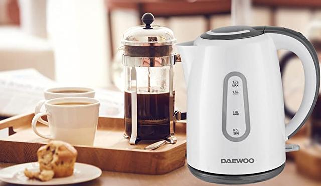 Daewoo 1.7 Liter Electric Kettle 2200W Korean Technology