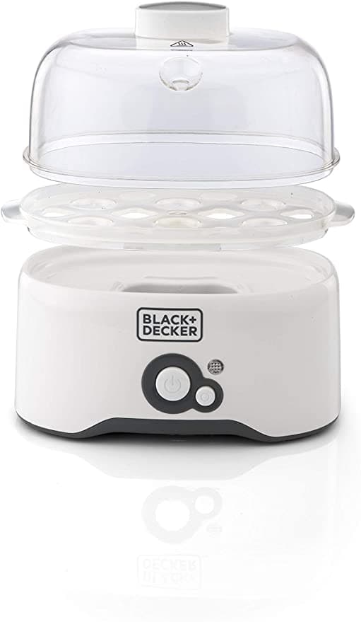 BLACK&DECKER Black+Decker 6 Piece Egg Cooker White  EG200 B6