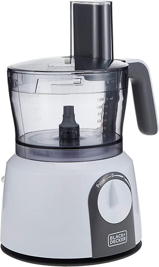 BLACK&amp;DECKER Black+Decker 1000W 32 Functions 5 in 1 Food Processor White  FX1075 B5 2 Years Warranty - SW1hZ2U6MTY2ODg4