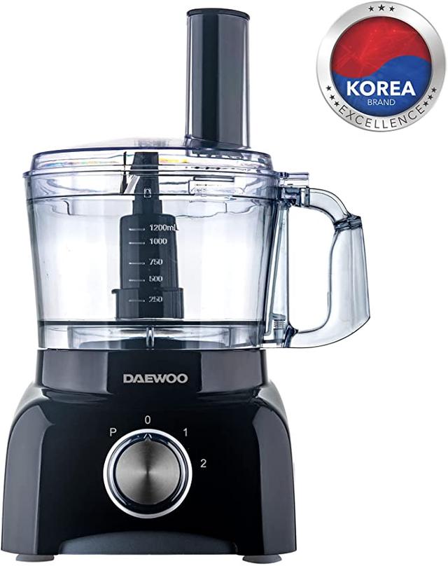 جهاز تحضير الطعام 450 واط Daewoo Food Processor 15 Functions 7-in-1 - SW1hZ2U6MTY4MTE3