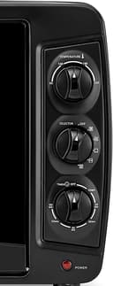 BLACK&DECKER Black+Decker 35L Double Glass Multifunction Toaster Oven with Rotisserie for Toasting/ Baking/ Broiling Black  TRO35RDG B5 2 Years Warranty