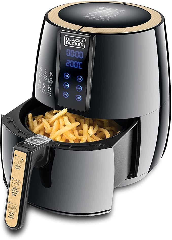 مقلاة هوائية 4 لتر Black+Decker Performance Range Digital Air Fryer Aerofry