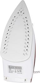 BLACK&DECKER Black & Decker Steam Iron with Anti Drip Red 1600W X1550 B6