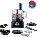 جهاز تحضير الطعام 450 واط Daewoo Food Processor 15 Functions 7-in-1