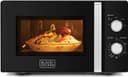 فرن كهربائي صغير 20 لتر 700 واط بلاك اند ديكر Black+Decker Microwave Oven with Defrost Function
