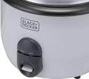 قدر ضغط 1.8 لتر Black+Decker 2-in-1 Non-Stick Rice Cooker with Steamer