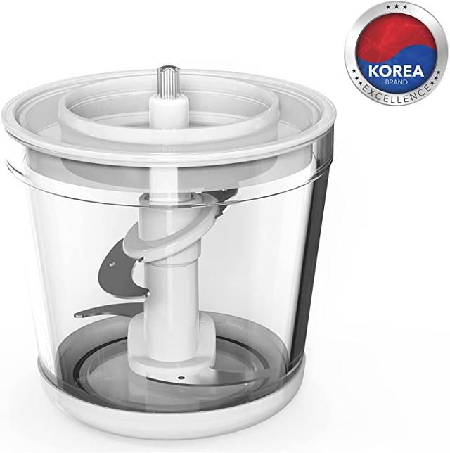 محضرة الطعام 500 واط Daewoo Food Chopper with Glass Bowl Quad Blade Mincer & Grinder Function