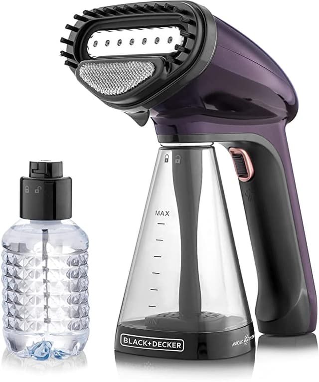 مكواة بخار محمولة باليد من بلاك اند ديكر 1500 واط Black+Decker Handheld Portable Garment Steamer