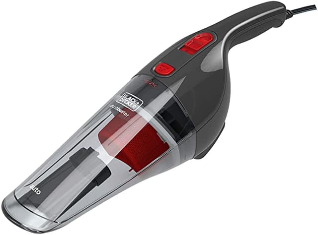 BLACK&DECKER Black+Decker 12V DC Auto Dustbuster Handheld Vacuum for Car Red/Grey  NV1200AV 2 Years Warranty
