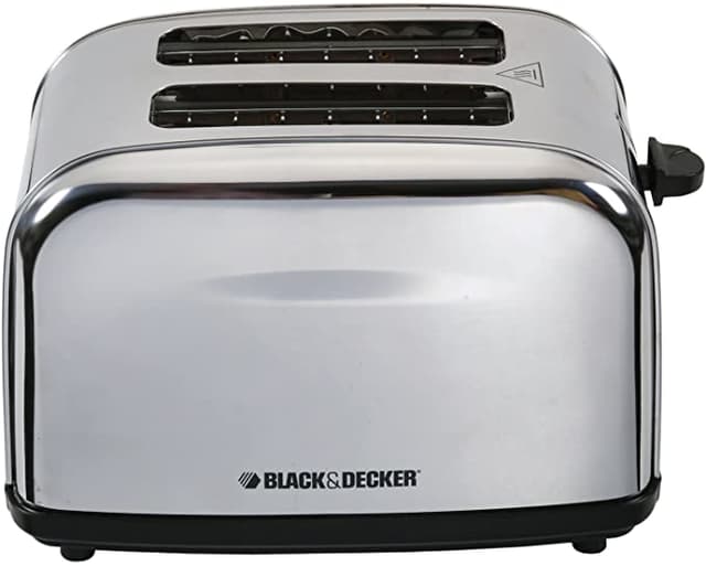 BLACK&amp;DECKER Black+Decker 2 Slice Cool Touch Bread Toaster White  ET222 B5 2 Year Warranty