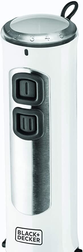 خلاط كهربائي 400 واط Black+Decker 4 in 1 Stainless Steel Stem Hand Blender