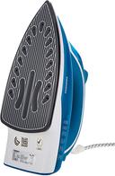مكواة كهربائية بالبخار 2200 واط Daewoo Steam Iron with Ceramic Soleplate Anti-Drip Anti-Calc Auto Shut-Off Self Clean Spray & Steam Function