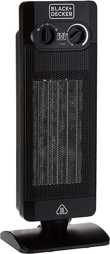 دفاية كهربائية هوائية مع مروحة 2000 واط بلاك اند ديكر Black+Decker PTC Fan Heater