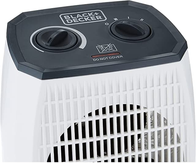 BLACK&DECKER Black+Decker 2000W Vertical Fan Heater White 1.44 kg HX311