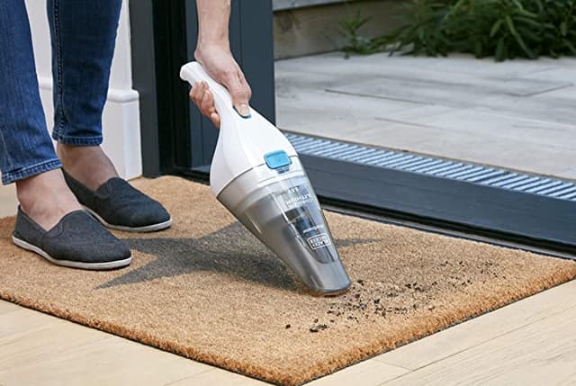 BLACK&amp;DECKER BLACK+DECKER 3.6V Li ion Handheld Vacuum Dustbuster Grey/White  NVC115JL B6