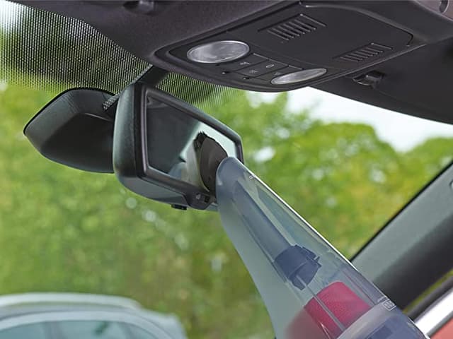 BLACK&DECKER Black+Decker 12V DC Auto Dustbuster Handheld Car Vacuum with 6 Pieces Accessories for Car Red/Grey  NV1210AV 2 Years Warranty