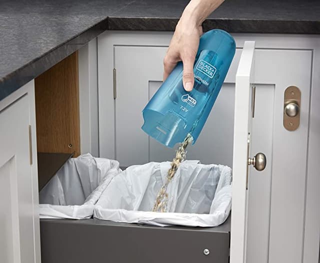 مكنسة كهربائية للسيارة 385 مل Black+Decker Cordless Dustbuster Handheld Wet & Dry Vacuum Cleaner