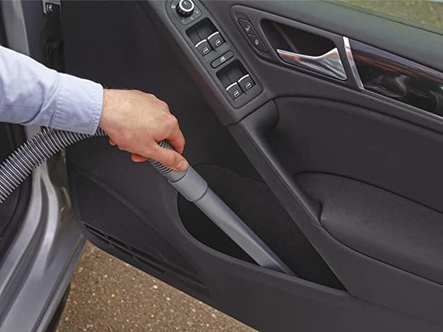 BLACK&DECKER Black+Decker 12V DC Auto Dustbuster Handheld Car Vacuum with 6 Pieces Accessories for Car Red/Grey  NV1210AV 2 Years Warranty