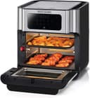 BLACK&DECKER Black+Decker Digital Air Fryer Oven 12L Silver  AOF100 B5 2 Year Warranty