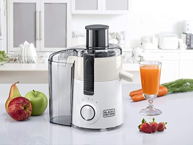 عصارة كهربائية 250 واط Black+Decker Juicer Extractor with Large Feeding Chute