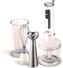 خلاط كهربائي 400 واط Black+Decker 4 in 1 Stainless Steel Stem Hand Blender