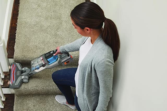 مكنسة كهربائية محمولة بلاك اند ديكر 36 فولت Black+Decker 4-in-1 Li-Ion Cordless Powerseries Vacuum Cleaner