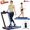 مشاية رياضية كهربائية - جهاز الجري القابل للطي Marshal Walking Pad Treadmill - أزرق