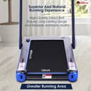 مشاية رياضية كهربائية - جهاز الجري القابل للطي Marshal Walking Pad Treadmill - أزرق