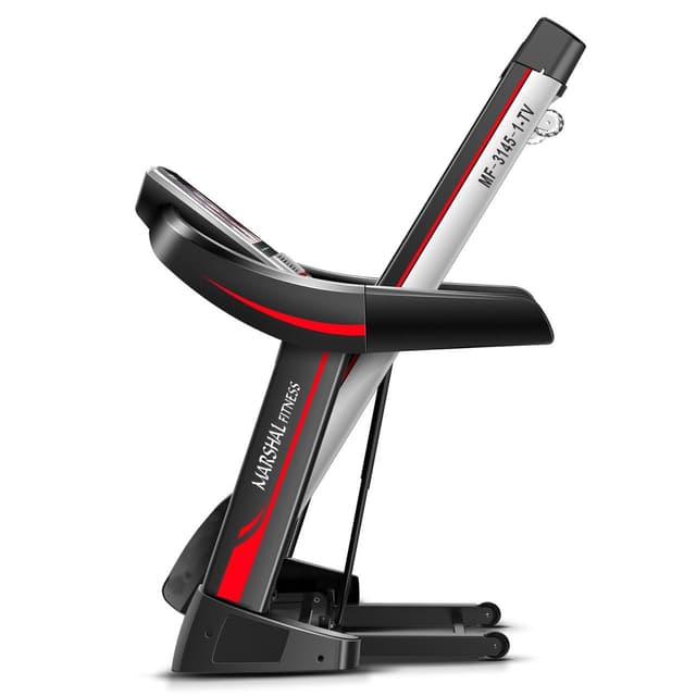 Marshal Fitness Tv Screen With Android System 4 5hp Dc Motorized Treadmill