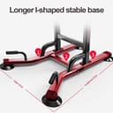 جهاز جيم منزلي متكامل متعدد الاستعمالات قابل للتعديل أسود مارشال فتنس Marshal Fitness Black Adjustable Multifunctional Body Exercise Power Tower