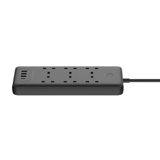 موزع كهرباء ذكي يمكن التحكم به عن بعد Powerology 6 AC 3 USB & USB-C PD 30W