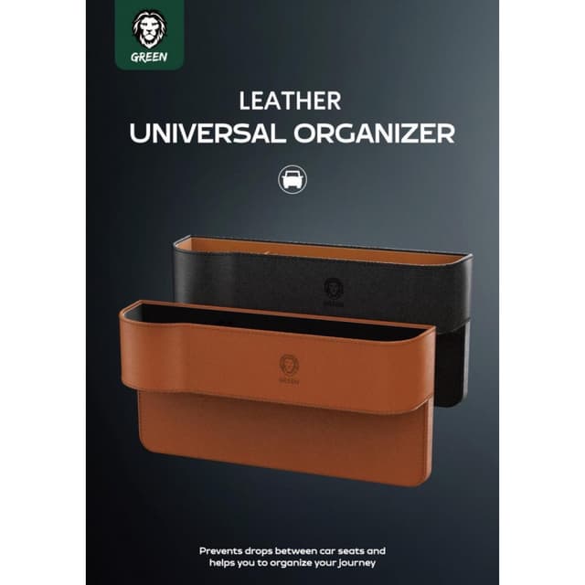 منظم أغراض السيارة   Green Universal Car Seats Organizer