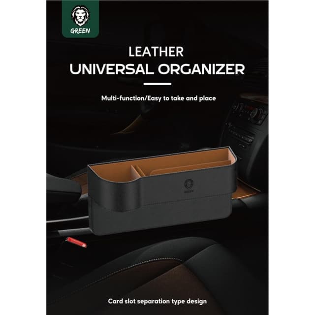 منظم أغراض السيارة   Green Universal Car Seats Organizer