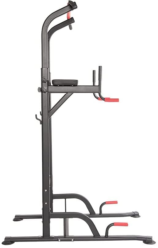 منصة لتمارين بول اب مقابض مانعة للانزلاق مارشال فتنس Marshal Fitness Non-slip handles Power Tower Chin Up Bar Push Pull Up Knee Raise - 80126
