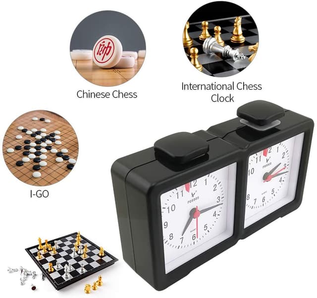 ساعة موقت للشطرنج Chess Clock Quartz Electronic Analog