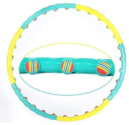 حلقة التمارين مع كرات المساج Hoola Hoop with Massage Ball (هولا هوب)