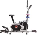 Marshal Fitness 5 in 1 multifunction elliptical cross trainer orbitrac with seat dumbbell twister stepper for home use bxz 32gst