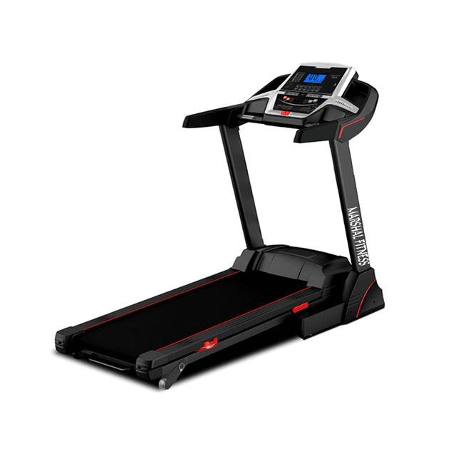 Marshal Fitness motorized electric treadmill with 15 level automatic incline 3 0hp motor