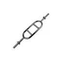 Marshal Fitness chrome triceps bar 30mm