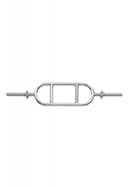 Marshal Fitness chrome triceps bar 30mm