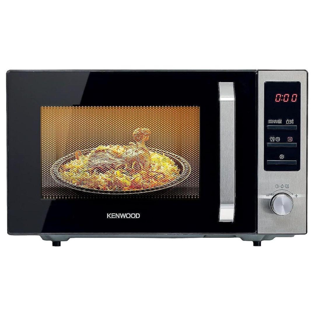 فرن ميكروويف كينوود 25 لتر 11 مستوى طاقة فضي Kenwood Silver 11 Energy Levels 25L Microwave With Grill