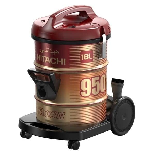 HITACHI Drum Type Vacuum Cleaner 18 l 2100 W CV950F 24CBS WR Brown/Red - SW1hZ2U6MzMwNDI5MQ==