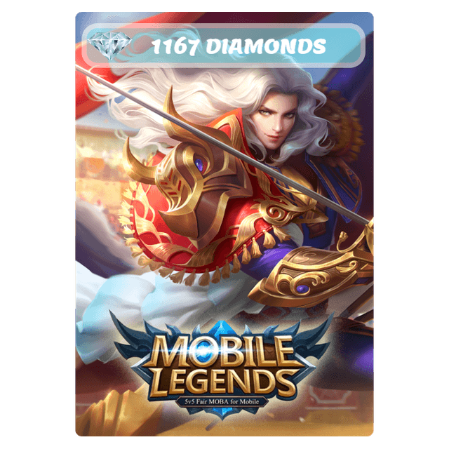 بطاقة موبايل ليجند Mobile Legends Top Up (1167 ألماسة) - SW1hZ2U6Mjk4OTU0