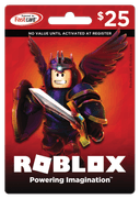 بطاقة روبلوكس Roblox فئة $ 25