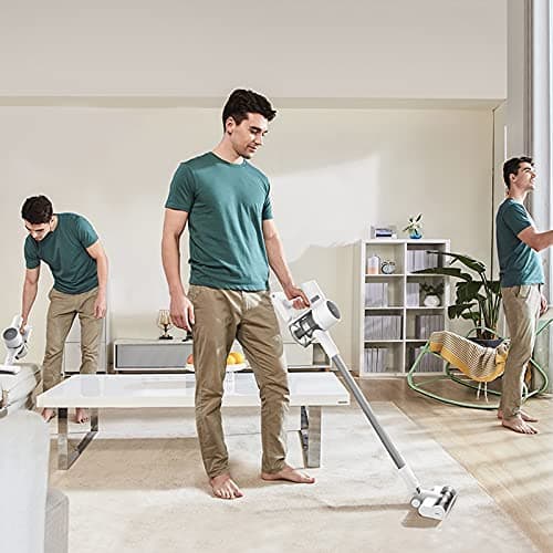 Xiaomi Dreame T10 Cordless Vacuum Cleaner with 60 mins Duration Time, 20Kpa Powerful Suction Vacuum Cleaner, 8-Layer Noise Reduction Handheld Vacuum for Home Hard Floor Pet Hair