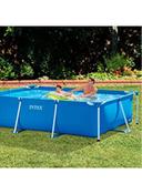 INTEX Rectangular Frame Swimming Pool - SW1hZ2U6MjQ2MDg1