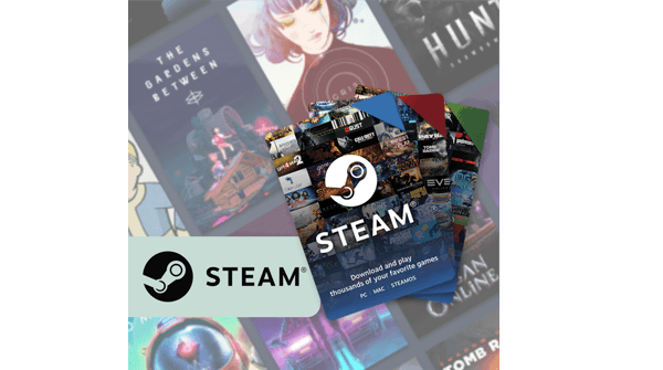 بطاقة ستيم Steam فئة AED 50