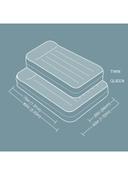 INTEX Dura Beam Series Deluxe Pillow Rest Raised Bed Multicolour Twin