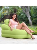 كرسي قابل للنفخ أخضر 97x 107x 71سم | Intex Inflatable Multifunctional Chairs Green