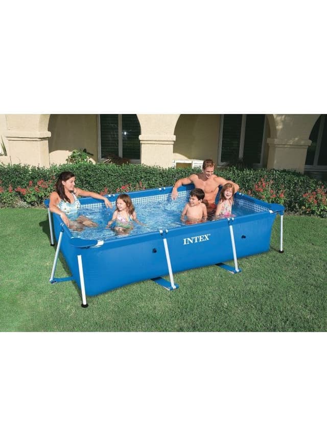 مسبح مستطيل الشكل بأبعاد 220x150x60 سم | Intex Rectangular Swimming Pool
